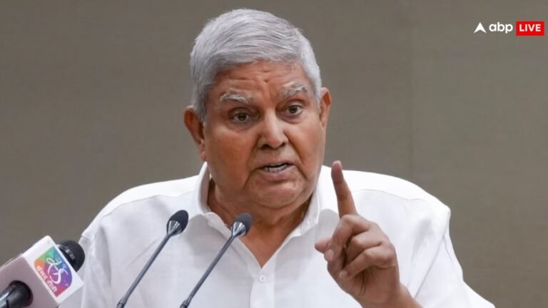 ‘संसद सर्वोच्च, इससे ऊपर कोई नहीं’, उपराष्ट्रपति जगदीप धनखड़ ने फिर दोहराई बात